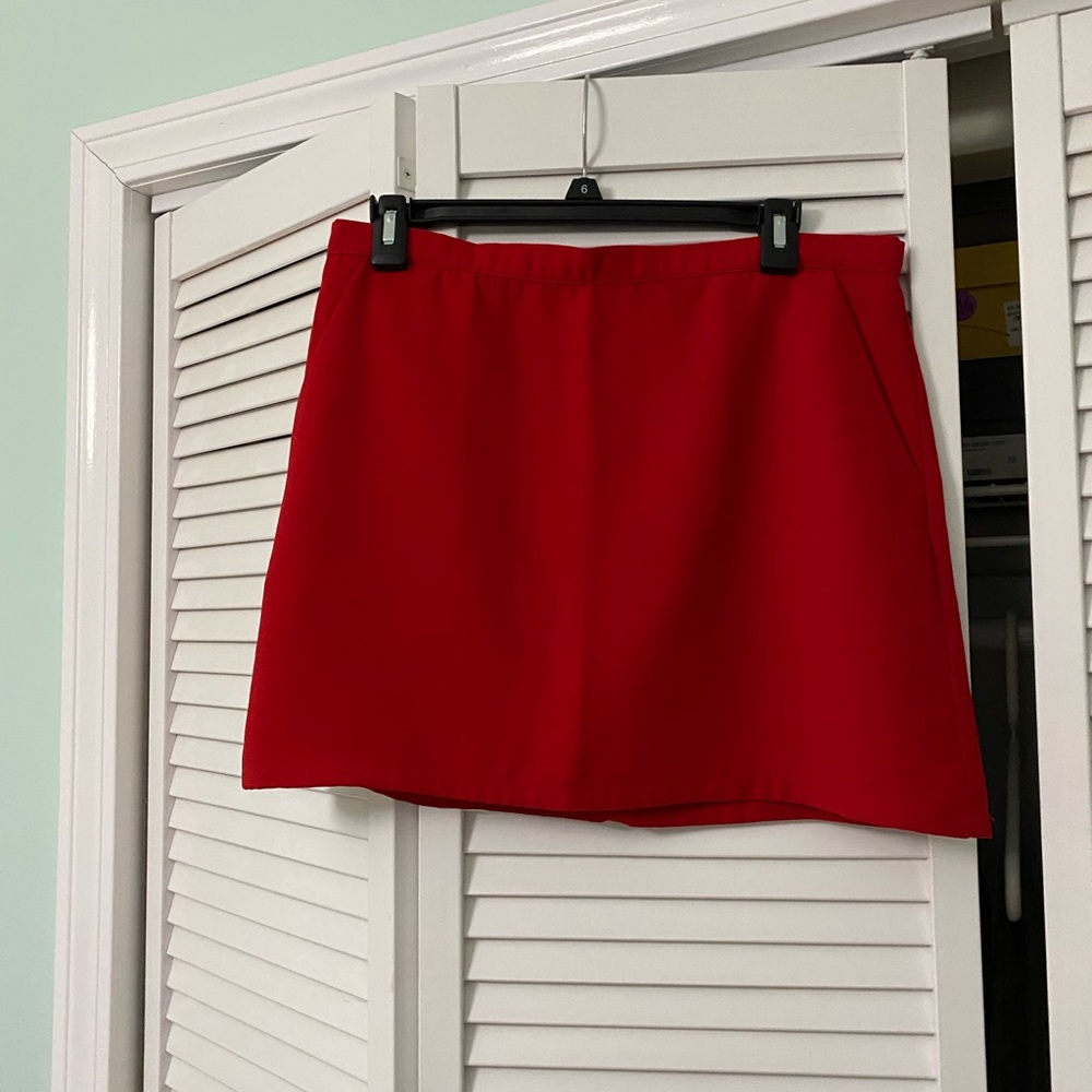 Forever 21 silk skirt